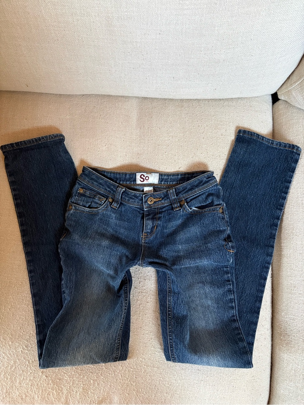 2000s So Denim Women’s Dark Blue  Jeans